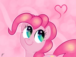 Size: 2400x1800 | Tagged: safe, artist:crimson-pegasus-7, imported from derpibooru, pinkie pie, pony, female, heart, solo