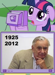 Size: 604x827 | Tagged: safe, imported from derpibooru, twilight sparkle, pony, exploitable meme, gore vidal, meme, tv meme