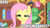 Size: 1280x720 | Tagged: safe, imported from derpibooru, fluttershy, pony, female, high, image macro, solo