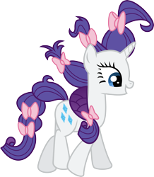 Size: 7000x8034 | Tagged: safe, artist:lightningtumble, imported from derpibooru, rarity, pony, absurd resolution, alternate hairstyle, female, simple background, solo, transparent background, vector