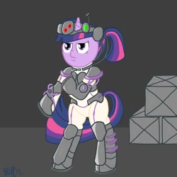 Size: 900x900 | Tagged: safe, artist:tamseph, imported from derpibooru, twilight sparkle, ghost, ghost (starcraft), starcraft