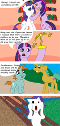 Size: 441x924 | Tagged: safe, artist:philith, imported from derpibooru, rarity, snails, snips, twilight sparkle, the scream