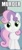 Size: 186x418 | Tagged: safe, imported from derpibooru, sweetie belle, pony, c:, dissonant caption, female, head tilt, image macro, looking at you, murder, one word, smiling, solo, text