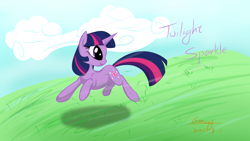 Size: 1920x1080 | Tagged: dead source, safe, artist:xcopyen002, imported from derpibooru, twilight sparkle, pony, unicorn, female, solo, unicorn twilight