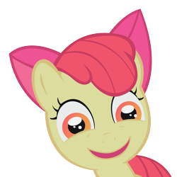 Size: 3335x3335 | Tagged: safe, artist:trollaner, imported from derpibooru, apple bloom, creepy, faic, high res, simple background, solo, transparent background, vector