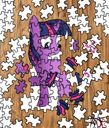 Size: 2007x2362 | Tagged: safe, artist:iiifadedinkiii, imported from derpibooru, twilight sparkle, pony, female, high res, jigsaw, jigsaw puzzle, puzzle, solo