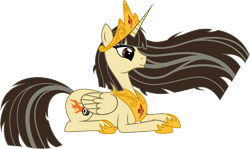 Size: 6099x3644 | Tagged: safe, artist:ambassad0r, imported from derpibooru, wild fire, alicorn, pony, absurd resolution, alicornified, princess, race swap, simple background, transparent background, vector, wildicorn