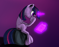 Size: 1800x1440 | Tagged: safe, artist:aaronmk, imported from derpibooru, twilight sparkle, pony, unicorn, book, book science, female, mare, reading, science