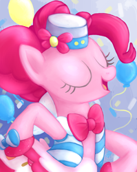 Size: 1498x1883 | Tagged: safe, artist:littlebuster-k2, imported from derpibooru, pinkie pie, clothes, dress, gala dress