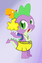 Size: 604x904 | Tagged: safe, artist:hip-indeed, imported from derpibooru, peewee, spike, banjo kazooie, rare, rareware