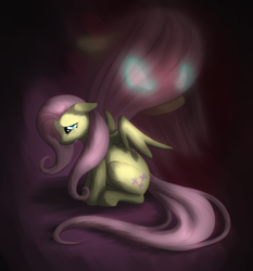 Size: 900x967 | Tagged: safe, artist:willow141, imported from derpibooru, fluttershy, pony, crying, female, solo