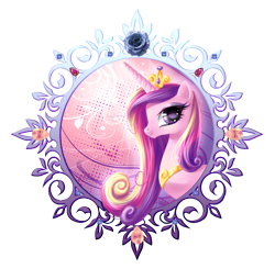 Size: 2000x1959 | Tagged: safe, artist:fantazyme, imported from derpibooru, princess cadance, pony, female, solo