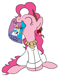 Size: 939x1210 | Tagged: safe, artist:rannva, imported from derpibooru, pinkie pie, pony, crossover, duo, harry potter, harry potter (series), luna lovegood