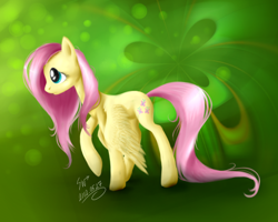 Size: 491x392 | Tagged: safe, artist:haunthid, imported from derpibooru, fluttershy, pegasus, pony, female, mare, solo