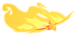 Size: 6666x3128 | Tagged: safe, artist:baumkuchenpony, imported from derpibooru, phoenix, fire, simple background, solo, transparent background, vector