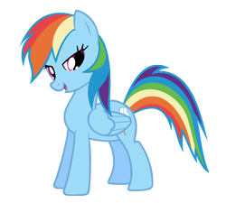 Size: 4000x3600 | Tagged: safe, artist:adamlhumphreys, imported from derpibooru, rainbow dash, pegasus, pony, female, g4, mare, simple background, transparent background, vector