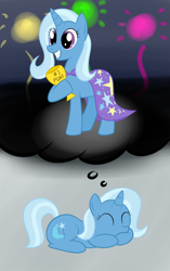 Size: 600x955 | Tagged: safe, artist:hip-indeed, imported from derpibooru, trixie, dream, fireworks, trophy