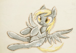 Size: 1260x884 | Tagged: safe, artist:bunina, imported from derpibooru, derpy hooves, pegasus, pony, female, mare, solo