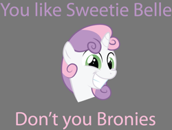 Size: 3045x2308 | Tagged: safe, artist:silentmatten, imported from derpibooru, sweetie belle, caption, high res, image macro