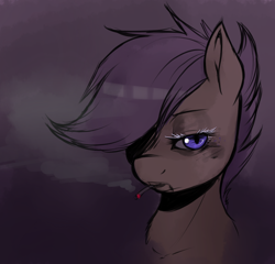 Size: 1116x1073 | Tagged: safe, artist:spittfireart, imported from derpibooru, scootaloo, pony, cigarette, female, smoking, solo