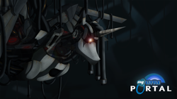 Size: 1280x720 | Tagged: safe, artist:sh2otingstar, imported from derpibooru, glados, ponified, portal (valve)