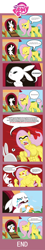 Size: 2189x12242 | Tagged: safe, artist:geekscomeoutatnight, imported from derpibooru, angel bunny, fluttershy, comic, flutterguy, vulgar