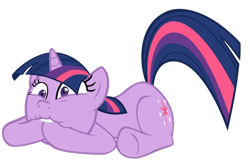 Size: 900x599 | Tagged: safe, artist:bl1ghtmare, imported from derpibooru, twilight sparkle, pony, unicorn, green isn't your color, derp, female, simple background, solo, transparent background, unicorn twilight, vector