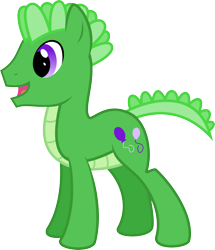 Size: 4298x5000 | Tagged: safe, artist:ambassad0r, imported from derpibooru, gummy, absurd resolution, ponified, simple background, transparent background, vector