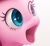 Size: 234x216 | Tagged: safe, artist:dfer32, imported from derpibooru, pinkie pie, earth pony, pony, bust, cropped, cute, diapinkes, female, gasp, gradient background, happy, mare, open mouth, open smile, pog, ponk, portrait, reaction image, simple background, smiling, solo, weh, white background