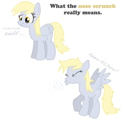 Size: 1024x953 | Tagged: safe, artist:masterxtreme, imported from derpibooru, derpy hooves, pegasus, pony, female, mare, scrunchy face, sneezing