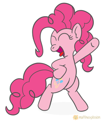 Size: 1200x1423 | Tagged: safe, artist:muffinexplosion, imported from derpibooru, pinkie pie, earth pony, pony, female, solo