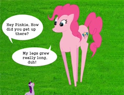 Size: 1100x850 | Tagged: safe, artist:divinefolklore, imported from derpibooru, pinkie pie, twilight sparkle, pony, grass, pinkie logic