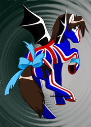 Size: 640x896 | Tagged: dead source, safe, artist:calicopikachu, imported from derpibooru, oc, oc only, oc:kzate, kate, union jack