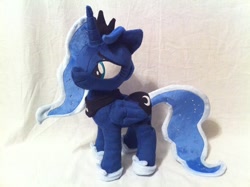 Size: 900x672 | Tagged: safe, artist:planetplush, imported from derpibooru, princess luna, pony, irl, photo, plushie, solo