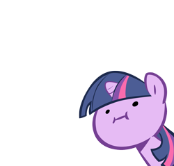 Size: 908x869 | Tagged: safe, artist:the guy that does reaction face vectors, imported from derpibooru, twilight sparkle, :i, reaction image, wut face