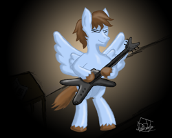 Size: 2000x1600 | Tagged: safe, artist:ivaneit0r, imported from derpibooru, oc, oc only, oc:claire anne carr, guitar