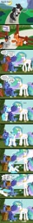 Size: 787x5197 | Tagged: safe, artist:furboz, imported from derpibooru, princess celestia, princess luna, oc, oc:furboz, unnamed oc, alicorn, earth pony, pegasus, pony, clop, comic, eyes closed, female, hug, male, mare, non-consensual cuddling, s1 luna, stallion