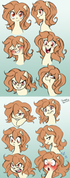 Size: 990x2500 | Tagged: dead source, safe, artist:the-orator, imported from derpibooru, oc, oc only, oc:whirly willow, cute, facial expressions