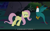 Size: 960x600 | Tagged: safe, imported from derpibooru, screencap, fluttershy, cockatrice, pegasus, pony, season 1, stare master, marlboro, youtube caption
