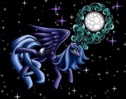 Size: 1400x1100 | Tagged: safe, artist:redmanepony, imported from derpibooru, princess luna, pony, female, solo