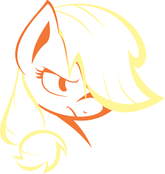 Size: 4598x4821 | Tagged: safe, artist:up1ter, imported from derpibooru, applejack, earth pony, pony, absurd resolution, bust, female, lineart, mare, portrait, simple background, solo, transparent background, vector