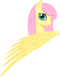 Size: 4711x6029 | Tagged: safe, artist:up1ter, imported from derpibooru, fluttershy, pony, absurd resolution, female, simple background, solo, transparent background, vector