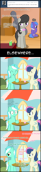 Size: 710x2953 | Tagged: safe, artist:erthilo, imported from derpibooru, bon bon, lyra heartstrings, octavia melody, parish nandermane, sweetie drops, earth pony, pony, unicorn, ask octavia, comic, female, juice, juice box, male, mare, stallion, tumblr