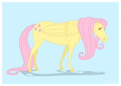 Size: 1063x751 | Tagged: safe, artist:wild-hearts, imported from derpibooru, fluttershy, realistic