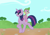 Size: 1208x839 | Tagged: safe, artist:zombiethegreat, imported from derpibooru, spike, twilight sparkle, dragon, pony, unicorn, butt touch, dragons riding ponies, duo, female, hand on butt, male, mare, riding, spike riding twilight