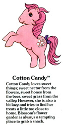 Size: 500x1000 | Tagged: safe, imported from derpibooru, cotton candy (g1), g1, g1 backstory, my little pony fact file, rearing