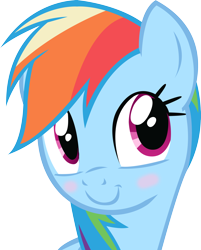 Size: 2398x2983 | Tagged: safe, artist:emkay-mlp, imported from derpibooru, rainbow dash, pegasus, pony, blushing, cute, dashabetes, female, high res, mare, simple background, solo, transparent background, vector