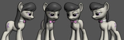 Size: 900x293 | Tagged: safe, artist:hashbro, imported from derpibooru, octavia melody, pony, 3d, cel shading, female, solo, wip