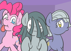 Size: 650x467 | Tagged: safe, artist:atlur, deleted from derpibooru, imported from derpibooru, limestone pie, marble pie, pinkie pie, ask the pie sisters, ask, pie sisters