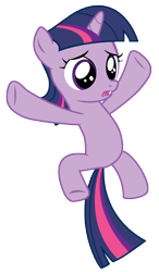 Size: 2967x5079 | Tagged: safe, artist:kooner-cz, imported from derpibooru, twilight sparkle, pony, the cutie mark chronicles, female, filly, filly twilight sparkle, jumping, simple background, solo, transparent background, vector, younger